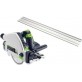 FESTOOL TS 55 REBQ-PLUS-FS  įleidžiamas pjūklas + liniuotė